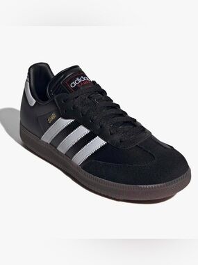 Adidas OG Big Kid Black Samba Sneaker Size 4 1/2 or 36 1/2